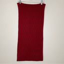 infinity Celeste Wool & Cashmere Blend Burgundy  Scarf Photo 2