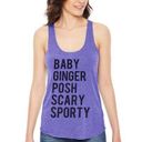 American Apparel Spice Girls M  Racerback Tank Purple Band Concert Fan Shirt Photo 0