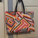 Tory Burch Colorful Tote Bag Purse Photo 2