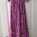 Target  Ingrid And Isabel Flower Orchid/ Purple/Magenta Maternity Dress Size XL Photo 9