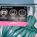 Gottex  Pink Palm Capri Length Inter-Luxe Leggings Size Large Photo 6