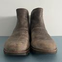 Sorel Harlow Gray Leather Waterproof Zip Ankle Booties Photo 5