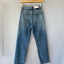 RE/DONE  Ultra High Rise Stovepipe Jean in Vintage Indigo Destroy Size 25 Photo 5