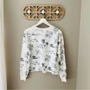 Z Supply Laki Island Long Sleeve Top White Sz Small Photo 5