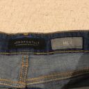 Aeropostale  Distressed Denim Midi Shorts Size 2 Photo 3