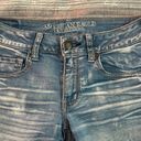 American Eagle Women's AEO  Outfitters Super Super Stretch Jean Shorts Size 4 EUC Photo 6