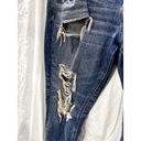 American Eagle  Women's Tom Girl High-Rise Distressed/Ripped Jeans Sz 14 Photo 3