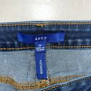 Apt. 9  Size 18 Blue Denim Distressed Cuffed Leg Bermuda Jean Shorts Photo 2