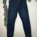 Loft  | women dark wash skinny curvy denim jeans Photo 2