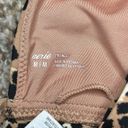 Aerie Women's Leopard Triangle Bralette Swim Top Size Medium Photo 3