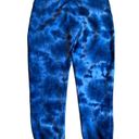 Zoozatz  Joggers Penn State Blue Tie-Dye, PaperBag Tapered Ankle Tie-Waist  EUC Photo 1