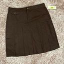 Tommy Hilfiger Brown Vintage Y2K Pleated Skirt Photo 0