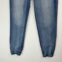 American Eagle  Denim Jogger Pants Sz 0 Super Stretch Jeans Ankle Cuff Photo 5