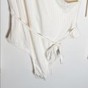 Capulet  Prima white ribbed long sleeve bodysuit size S Photo 6