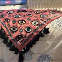 Boho pink evil eye Western Scarf brand new Photo 2