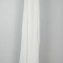 Lulus  White Satin Lace Backless Halter Maxi Formal, wedding Dress S Photo 8