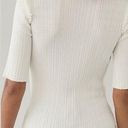 Ecru HOLZWEILER Taiger Knit Tee in off white  sz M Photo 1