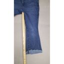 Levi's  Jeans Womens 18M Blue Mid Rise Bootcut Denizen Cutoff  Capri Stretch Photo 4