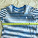 Polo NWOT  Ralph Lauren Blue & White Striped Cotton T-Shirt Size Small Photo 6