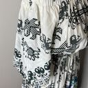 Rococo  Sand Off the Shoulder Dress in Black & White Photo 5