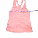 Athleta  Women Tank Top Racer Back Twist Keyhole XXS Coral Peach Athletic Top Photo 48