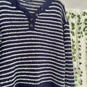 American Eagle Outfitters Navy & White Striped Jegging Fit Coastal Sweater Photo 1