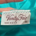 Vanity Fair Vintage 80s  Turquoise Lace Detail Popover Nightgown House Dress Slip Photo 4