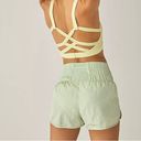 Free People  Movement Lime The Way Home Preppy Granola Running Lined Shor… Photo 1