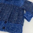 Vintage Blue Tapestries Ireland  Wool Sweater Jacket Size M Photo 1