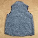 Woolrich  Curly Pile Fleece Vest Women’s L Gray Photo 1