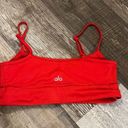 Alo Yoga Red Sports Bra Photo 2