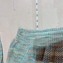 John Paul Richard  Women's Beachy Knit Pullover Sweater Green Blue Medium coastal Photo 7