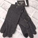 Echo design gray classic touchscreen womens gloves size large/ xl new Photo 0