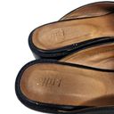 J.Jill  Black Leather Slip-on Slide Mule Loafers Flats Open Back Shoe Size 10 Photo 5