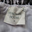 Tuckernuck  NWT Hyacinth House Donna in Black Gingham Tiered Mini Dress M Photo 2