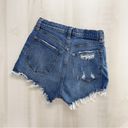 Abercrombie & Fitch  high rise mom shorts jean denim distressed sexy curve love Photo 2