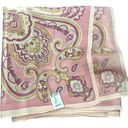 Oscar de la Renta  Vintage Silk Scarf Photo 2