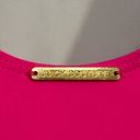 Juicy Couture Women's  Pink w/ Foil Knockout Swimsuit $98 Size Med EUC #S-573 Photo 5