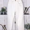 Cotton On  cream high rise straight legs cotton mom’s jeans sz 24 Photo 0