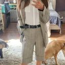 Krass&co  Striped Oversized Blazer in Gray Large Womens Jacket Photo 12