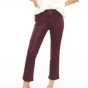 Pistola  Lennon High Rise Crop Boot Coated Merlot Women's Size 29 NWT Photo 0