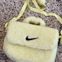 Nike NWT  NSW Faux Fur Crossbody Bag Photo 3