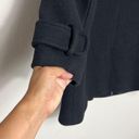 Banana Republic EUC  Black Wool Duffle Coat Jacket Photo 6