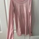 Lululemon Pink  Long sleeve- Size 2 Photo 0