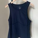 Sweaty Betty  Navy Blue All Day Racerback Crop Tank Photo 0