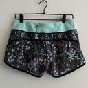 Lululemon Speed Short 6 Floral Sport Tranquil Blue Multi Photo 1