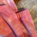 Lounge AR-33 Pink Tie Dye  Top & jogger set. S Photo 3