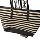 Tommy Hilfiger  navy striped oversized classic preppy carry-all tote bag Photo 0