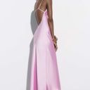 ZARA midi dress satin effect slip maxi wedding party coctail Photo 3