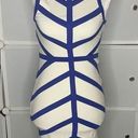 TALULAH  Blue & White BodyCon Dress Size XS Photo 0